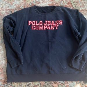 Vintage Ralph Lauren polo jeans sweatshirt 90s